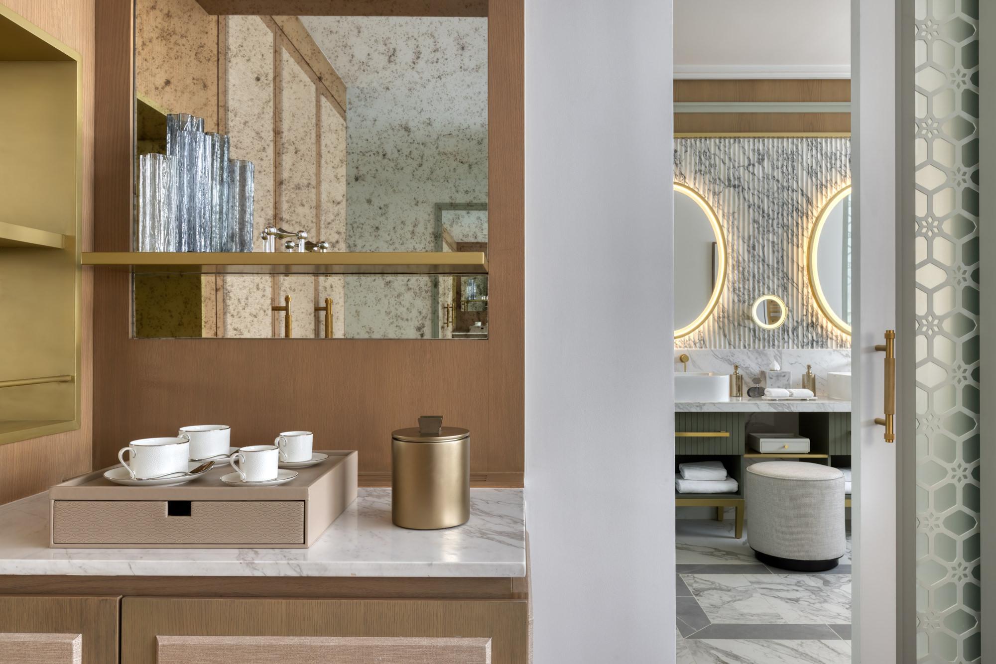luxury executive room twin coffee atheel kafd hotel