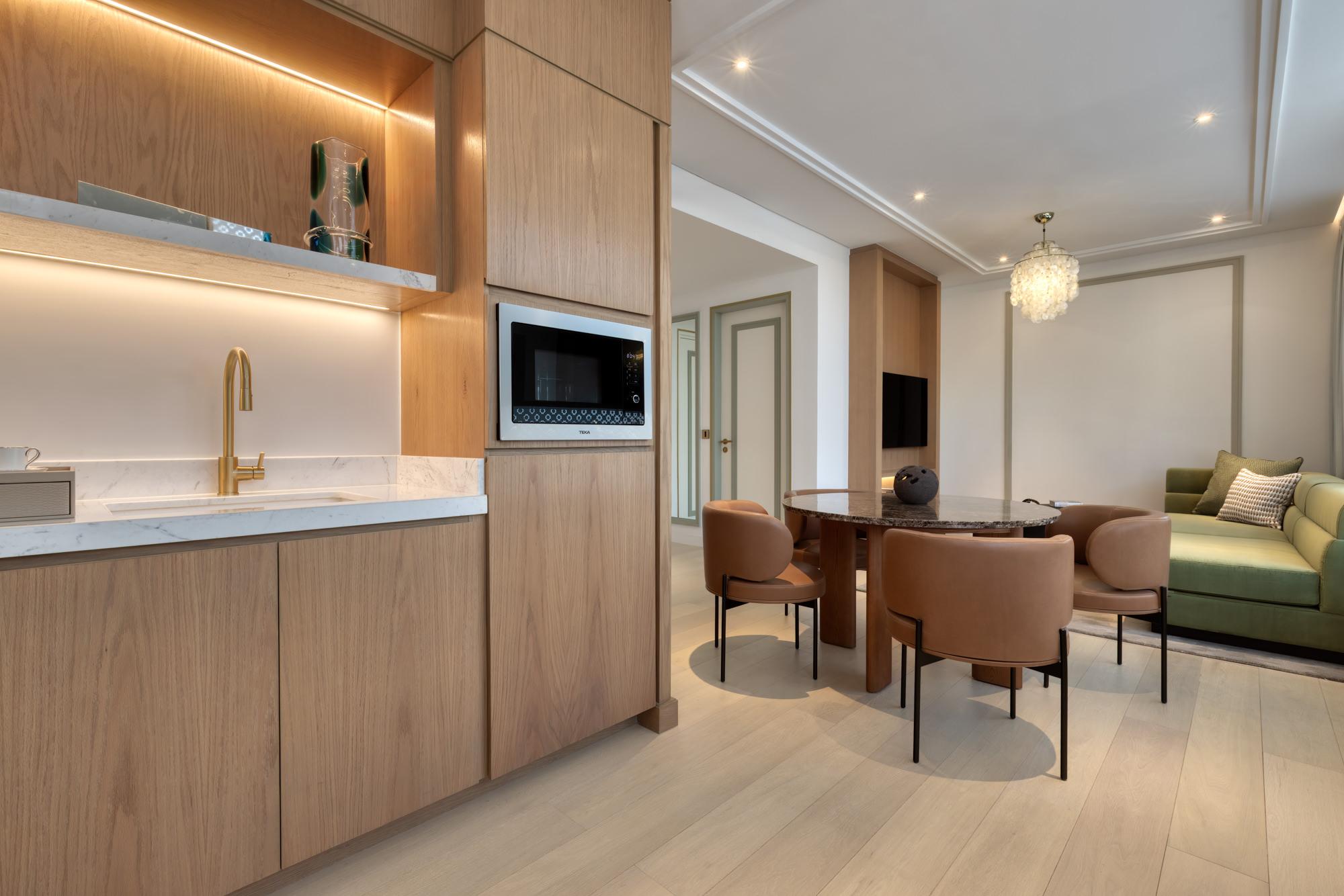 luxury corner suite kitchen atheel kafd hotel.jpg
